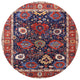 Ahgly Company Indoor Round Mid-Century Modern Area Rugs, 3' Round
