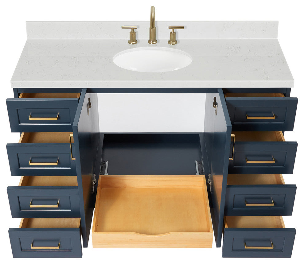 Ariel Taylor 54" Single Oval Sink Bathroom Vanity