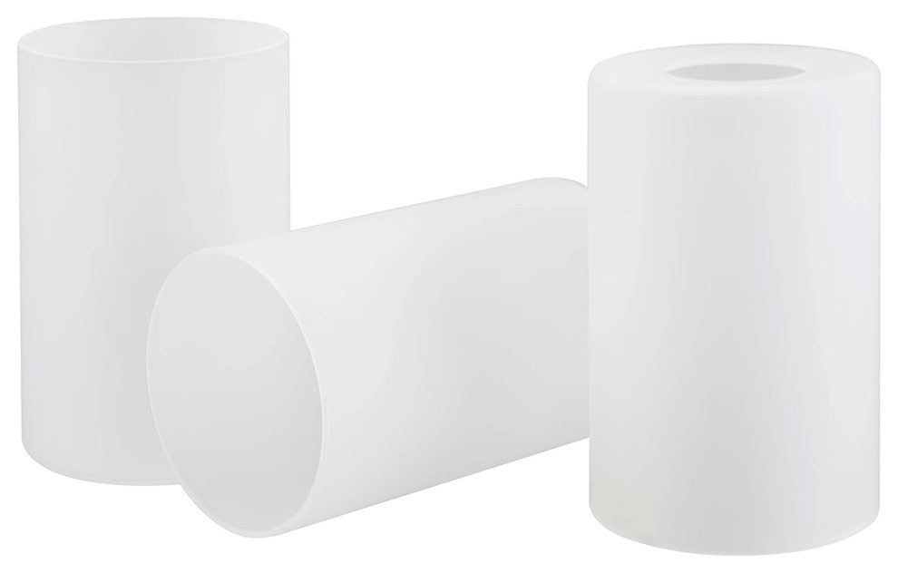 23613-03 Replacement Frosted Vanity Glass Shade.3 Pack.