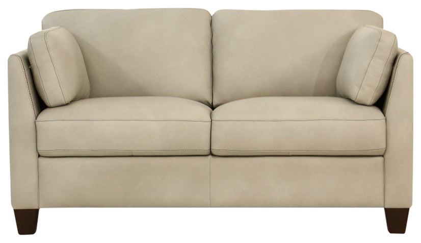 ACME Matias Loveseat, Dusty White Leather