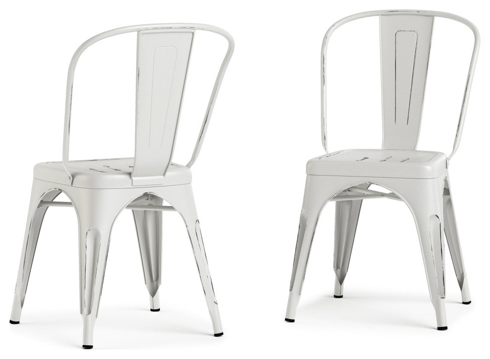 Fletcher Metal Dining Side Chair (Set of 2)