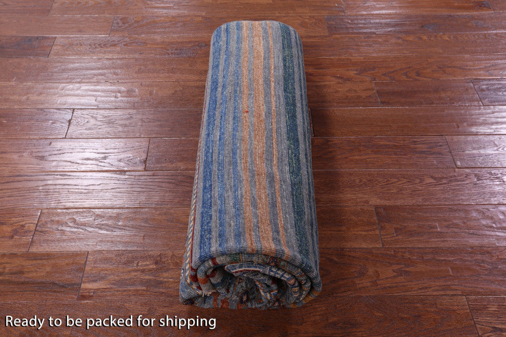 5' 8" X 7' 11" Handmade Khorjin Super Kazak Wool Rug - Q12306