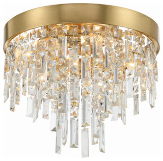 Crystorama Lighting Group WIN-213-CL-MWP Winfield 4 Light 16"W - Antique Gold