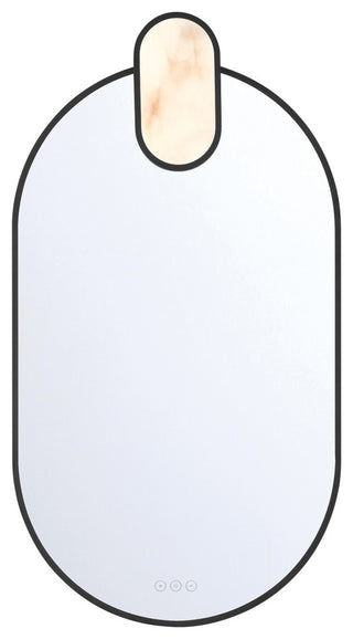 Mrissa, Mirror, 21"x39", Matte Black