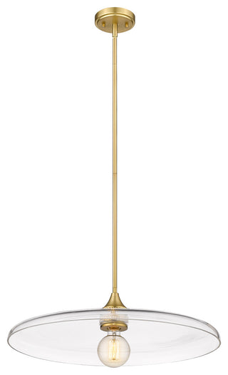Zlite 821P24-OBR 1-Light Pendant, Clear