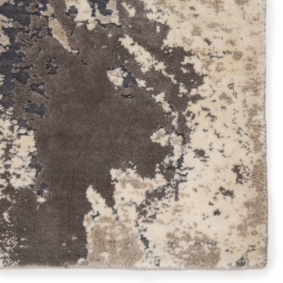 Jaipur Living Aegean Abstract Gray/ Beige Area Rug 12'X15'