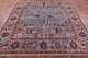 8' Square Persian Ziegler Handmade Wool Rug - Q12887