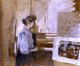 Edouard Vuillard Woman in the Studio Wall Decal