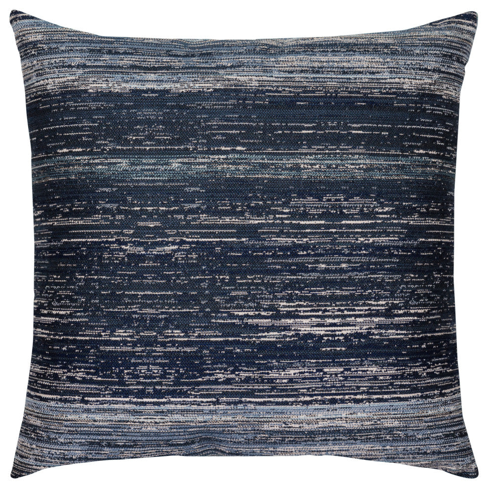 Textured Indigo Indoor/Outdoor Performance Pillow, 20"x20"