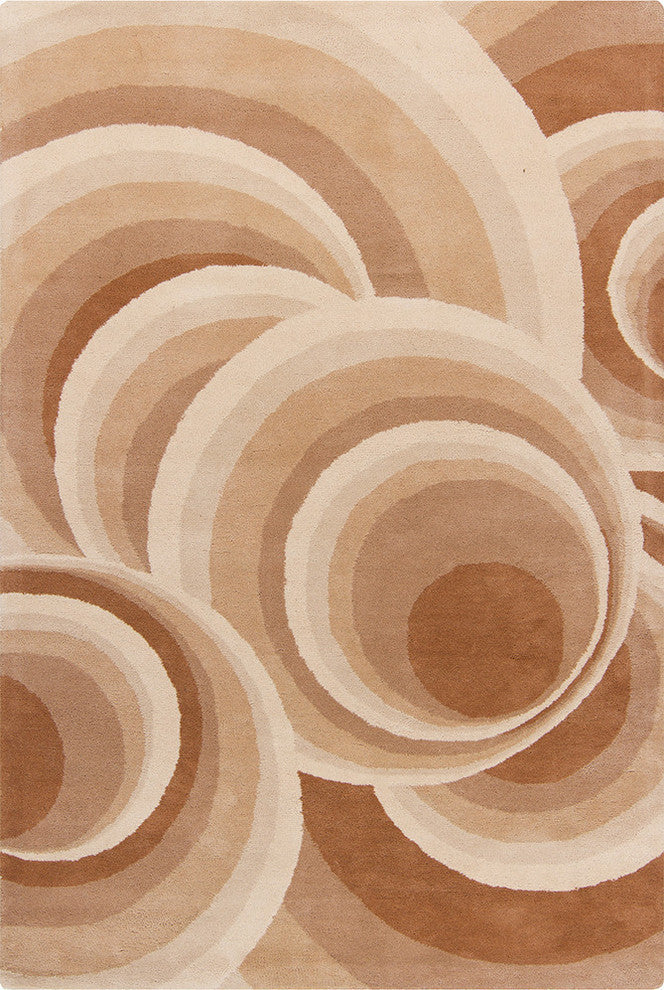 Allie Geometric Contemporary Area Rug, 5'x7'6"