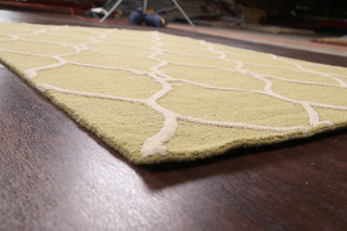 Trellis Oriental Area Rug Hand-tufted Contemporary Wool Carpet 5x8