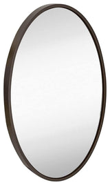 Modern Oval Frame Wall Mirror
