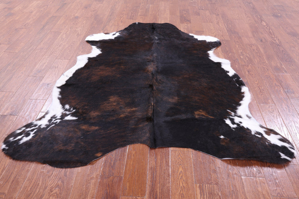6' 7" X 5' 9" Natural Cowhide Rug C1967