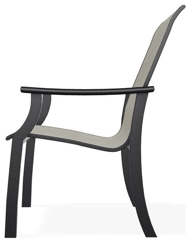 St. Catherine Sling Outdoor Armchair, Ella/Black