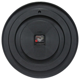 18" Black Office Clock