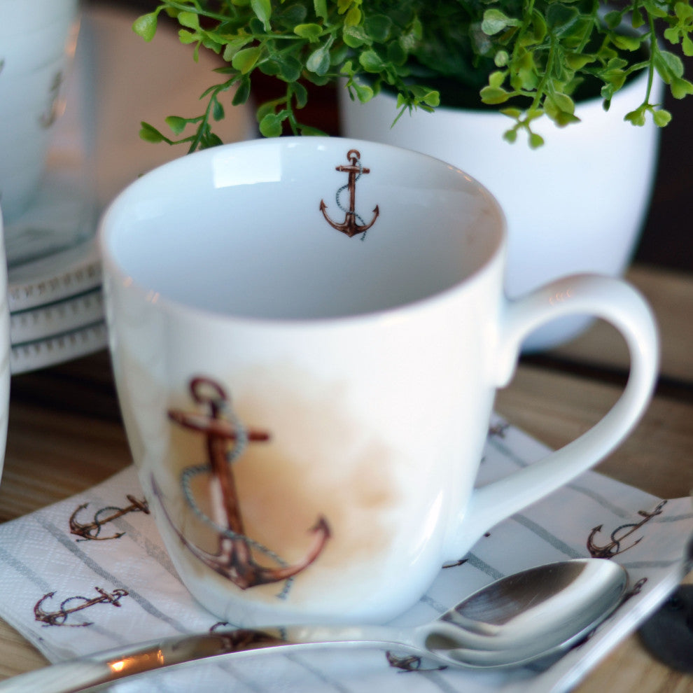 3 Piece Anchor Mugs