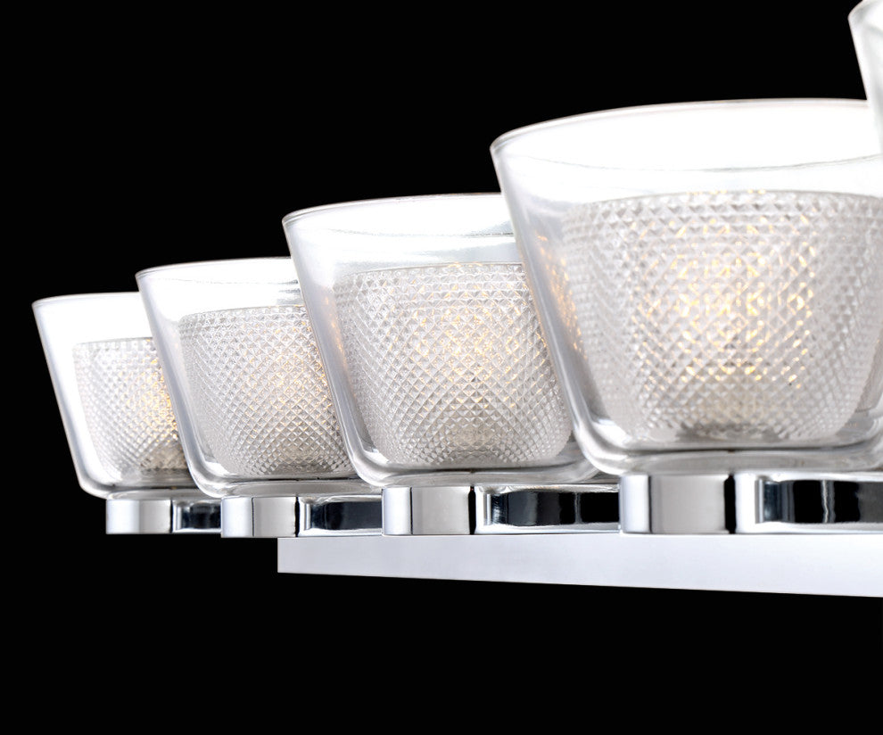 4-Light Transitional Vanity by Eurofase
