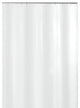 Contemporary Fabric Shower Curtain, Kito, Snow White, Stall