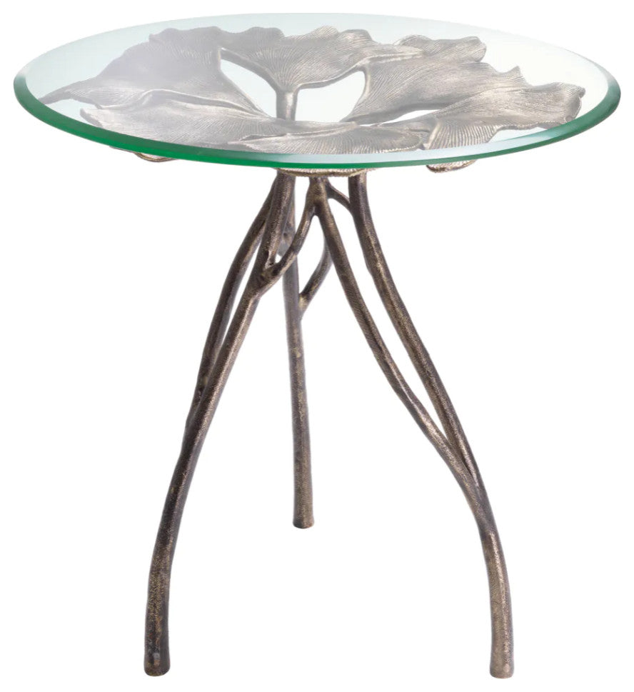 Round Glass Side Table | Eichholtz Poseidon