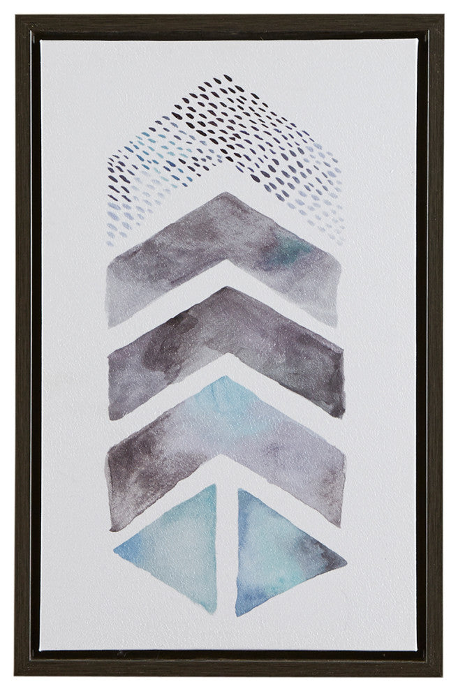 Urban Habitat This and That Way Framed Gel Coat Canvas, Set of 2