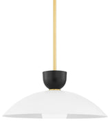 Whitley 1-Light Large Pendant Aged Brass