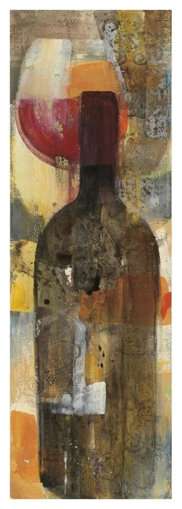 "Festa II" Digital Paper Print by Albena Hristova, 26"x74"