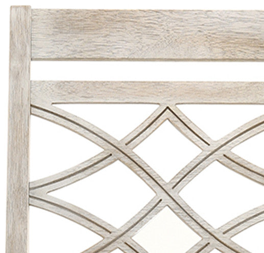 Cillin Fabric Upholstered Side Chair, Antique White, Set of 2