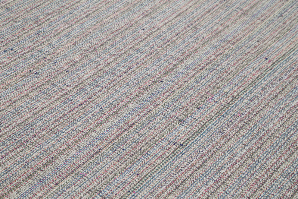 Rug N Carpet - Hand-knotted Turkish 9' 6'' x 13' 5'' Flatweave Wool Kilim Rug