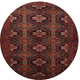 Ahgly Company Indoor Round Traditional Area Rugs, 3' Round