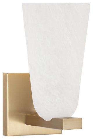 Capital Lighting 656911-556 Romy 10" Tall Wall Sconce - Matte Brass