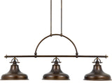 Quoizel ER353PN Three Light Island Chandelier Emery Palladian Bronze