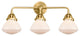 Innovations 288-3W-SG-G321-LED Olean 3 Light Vanity Light, Satin Gold