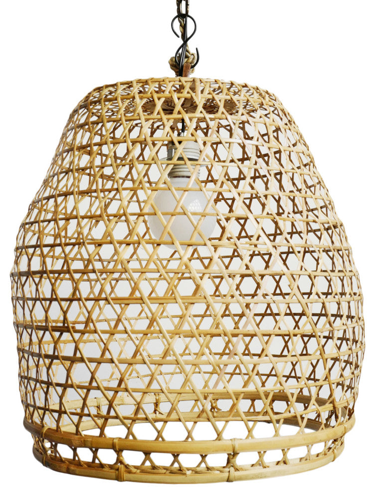 Flat Top Fish Basket Lantern Medium