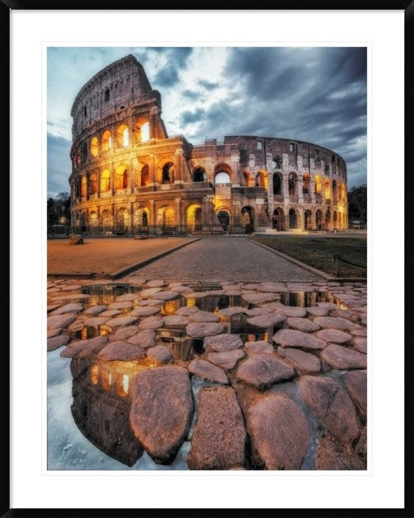 "The Colosseum" Framed Digital Print by Cuomo Massimo, 35x44"
