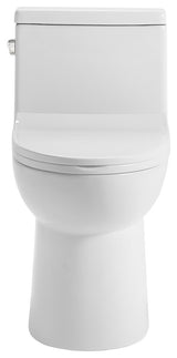 Daxton One Piece Elongated Left Side Flush Toilet 1.28 GPF