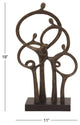 Brown Traditional People Sculpture