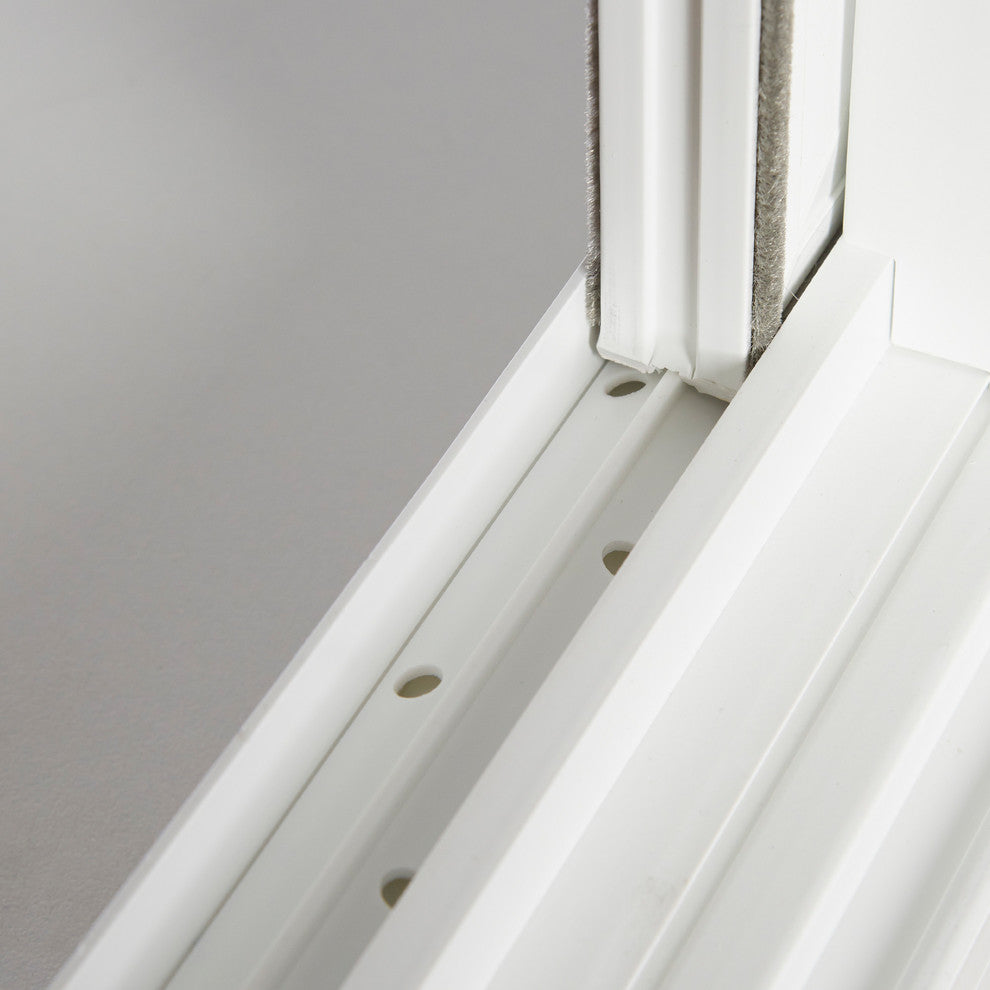 32x14 Vinyl Left, Hand Sliding Window with Dual Pane Insulated Glass