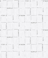 Silver Foil Geometric Wallpaper