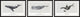 Sperm and Killer Whale Triptych, 3-Piece Set, 45x30 Panels
