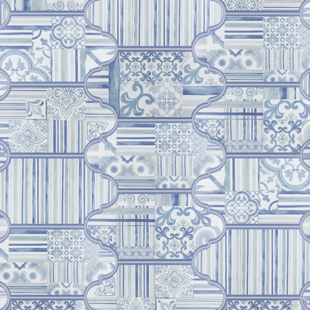 Royal Garden Provenzal Blue Porcelain Floor and Wall Tile