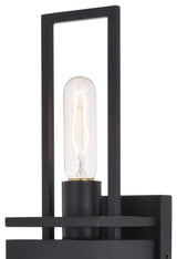 Marquis 2 Light Wall Light Matte Black