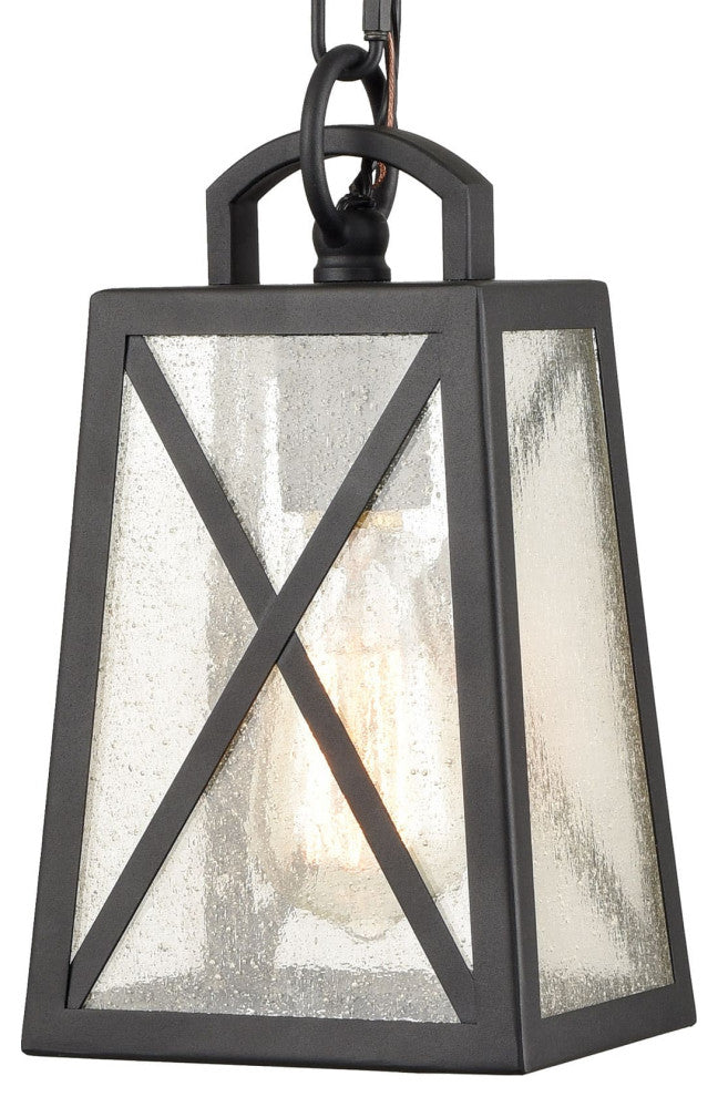 Modern Outdoor Pendant Light Fixture for Front Porch