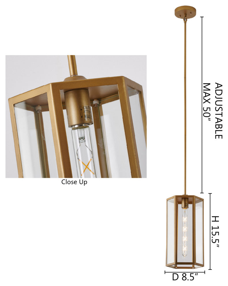 Geometric Pendant Light