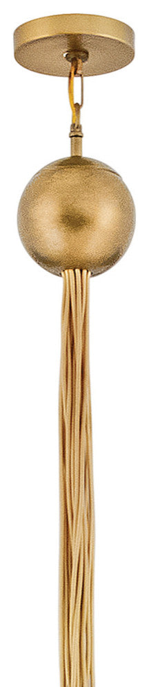 Hinkley Skye Double Xl Multi Tier Chandelier, Heritage Brass