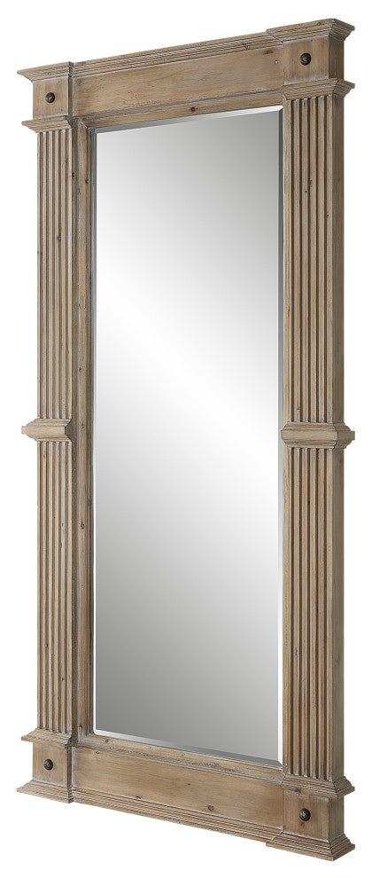 Uttermost 09799 McAllister Natural Wood Oversized Mirror