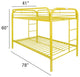 Acme Thomas Twin/Twin Bunk Bed Yellow