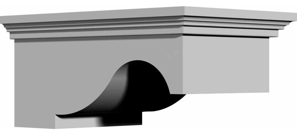 7 3/4"W x 5 1/8"D x 3 1/2"H Lunel Bracket
