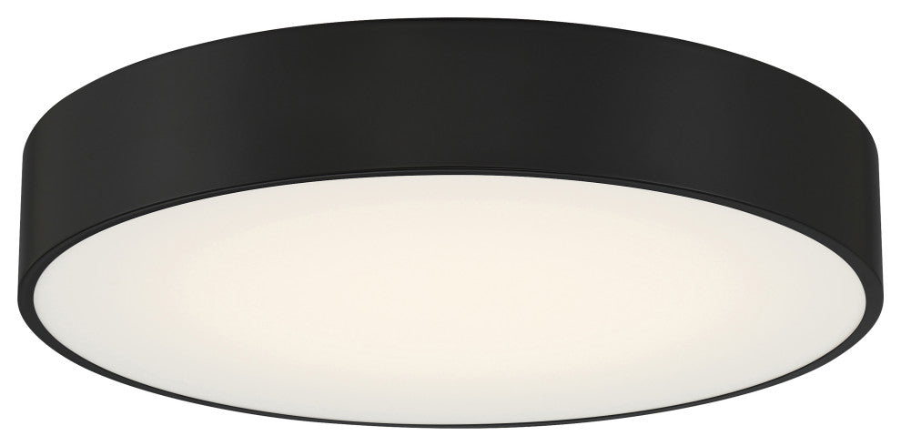 Access Lighting 49961LEDD/ACR Como 18"W LED Flush Mount Drum - Black