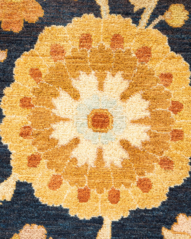 Mogul, One-of-a-Kind Hand-Knotted Area Rug Blue, 11' 10" x 15' 5"