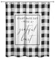 Start Each Day With A Grateful Heart 71"x71" Shower Curtain